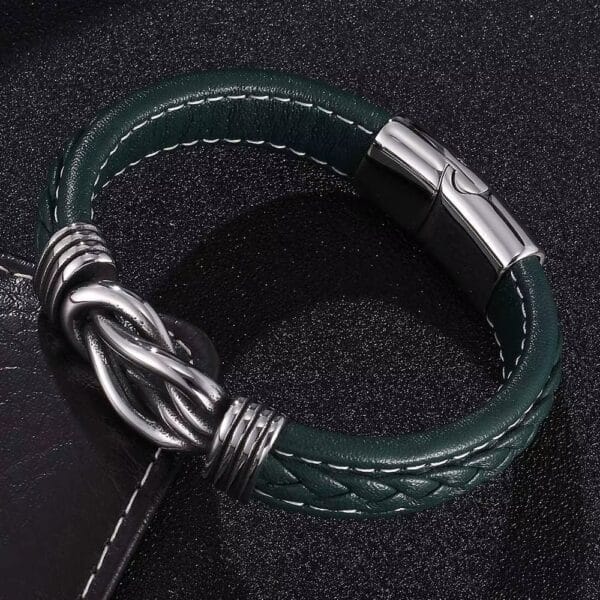 The Knot Bracelet - Green colour